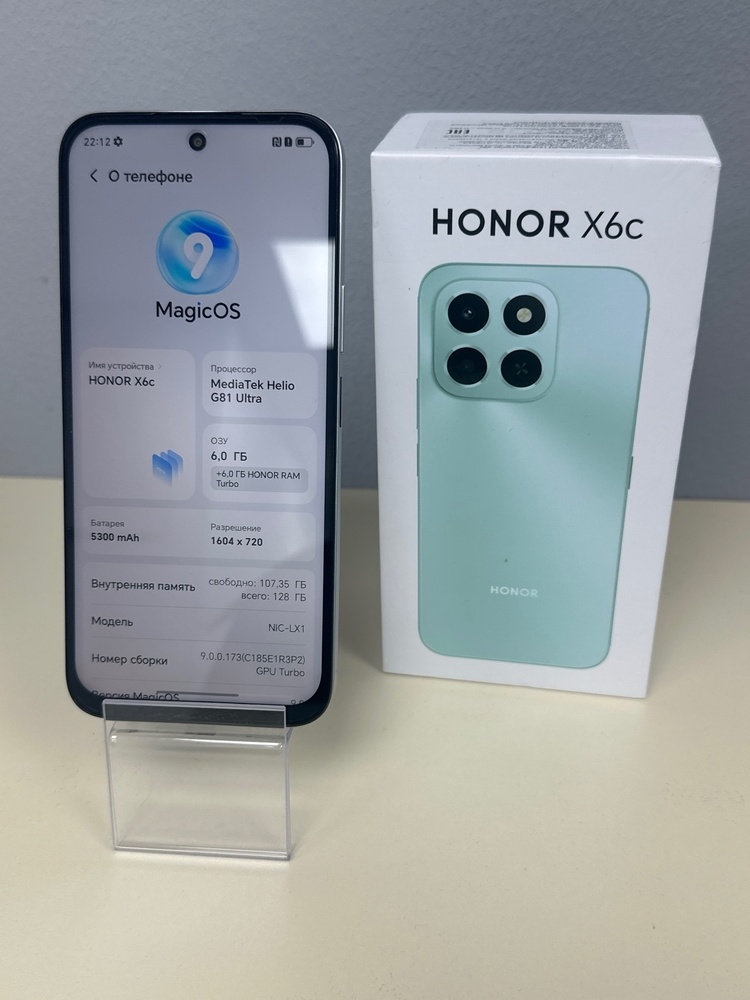 Смартфон Honor X6C 6/128