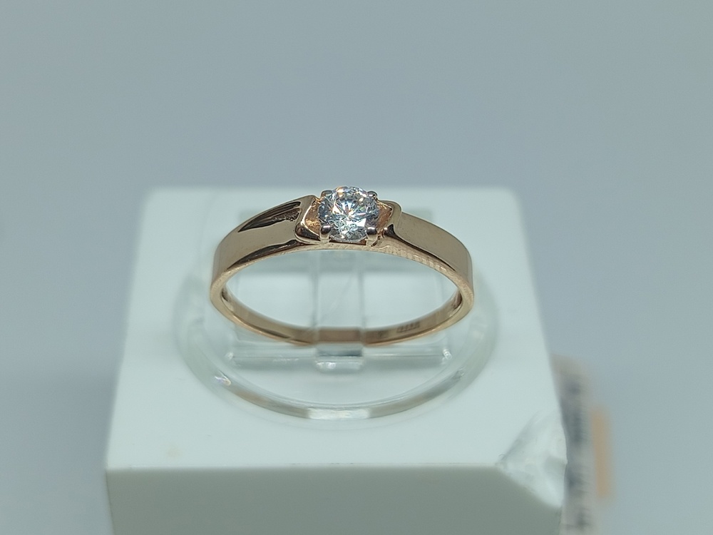 КОЛЬЦО С КАМНЕМ (Au 585)