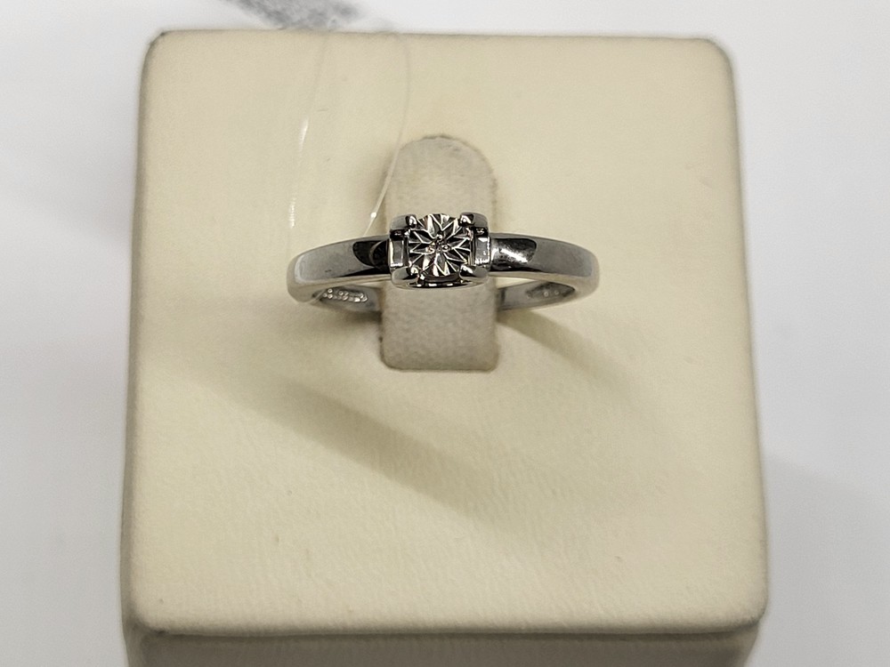 КОЛЬЦО БРИЛЛИАНТ (Ag 925)