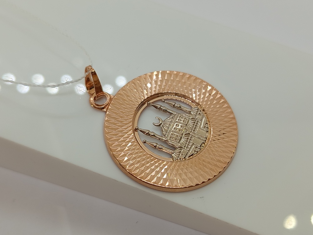 ПОДВЕСКА МЕЧЕТЬ без камня (Au 585)