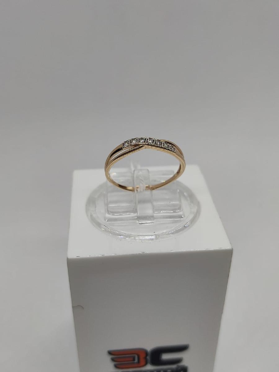 КОЛКМИ585 КОЛЬЦО С КАМНЯМИ (Au 585)