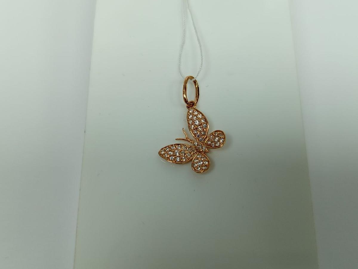 ПОДВЕСКА С КАМНЯМИ (Au 585)