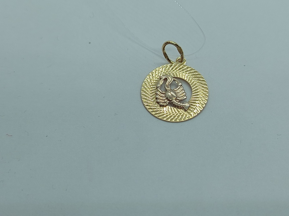 ПОДВЕСКА ЗНАК ЗОДИАКА РАК (Au 585)