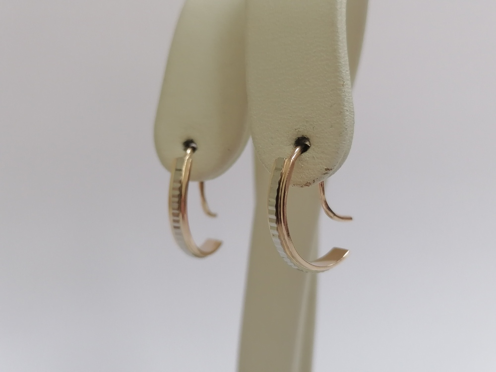 СЕРЬГИ БЕЗ КАМНЯ (Au 583)