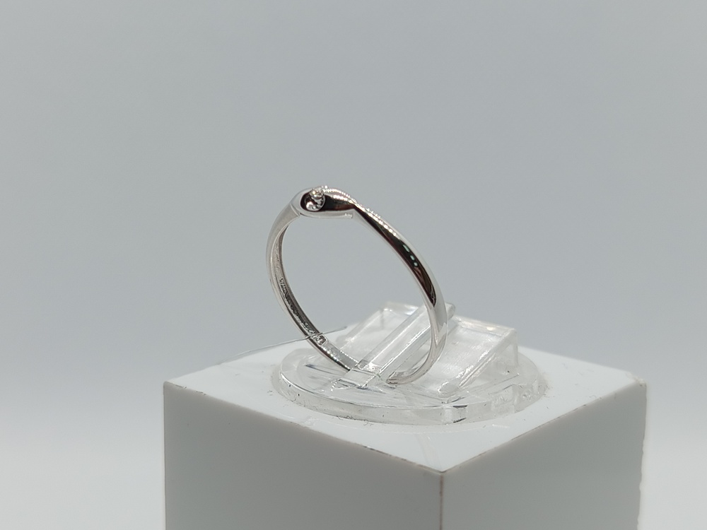 КОЛЬЦО БРИЛЛИАНТ (Ag 925)