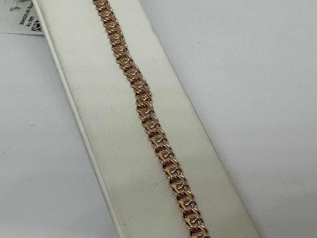 БРАСЛЕТ ПОЛНОВЕСНЫЙ Бисмарк арбский (Au 585)