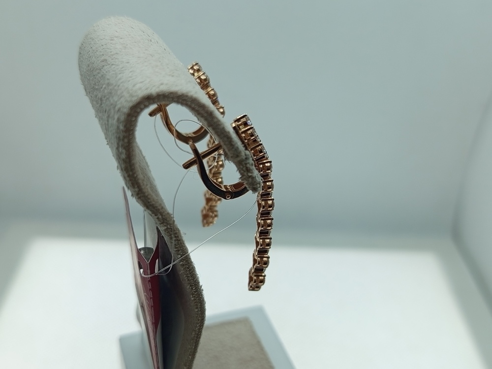 СЕРЬГИ БРИЛЛИАНТ (Au 585)