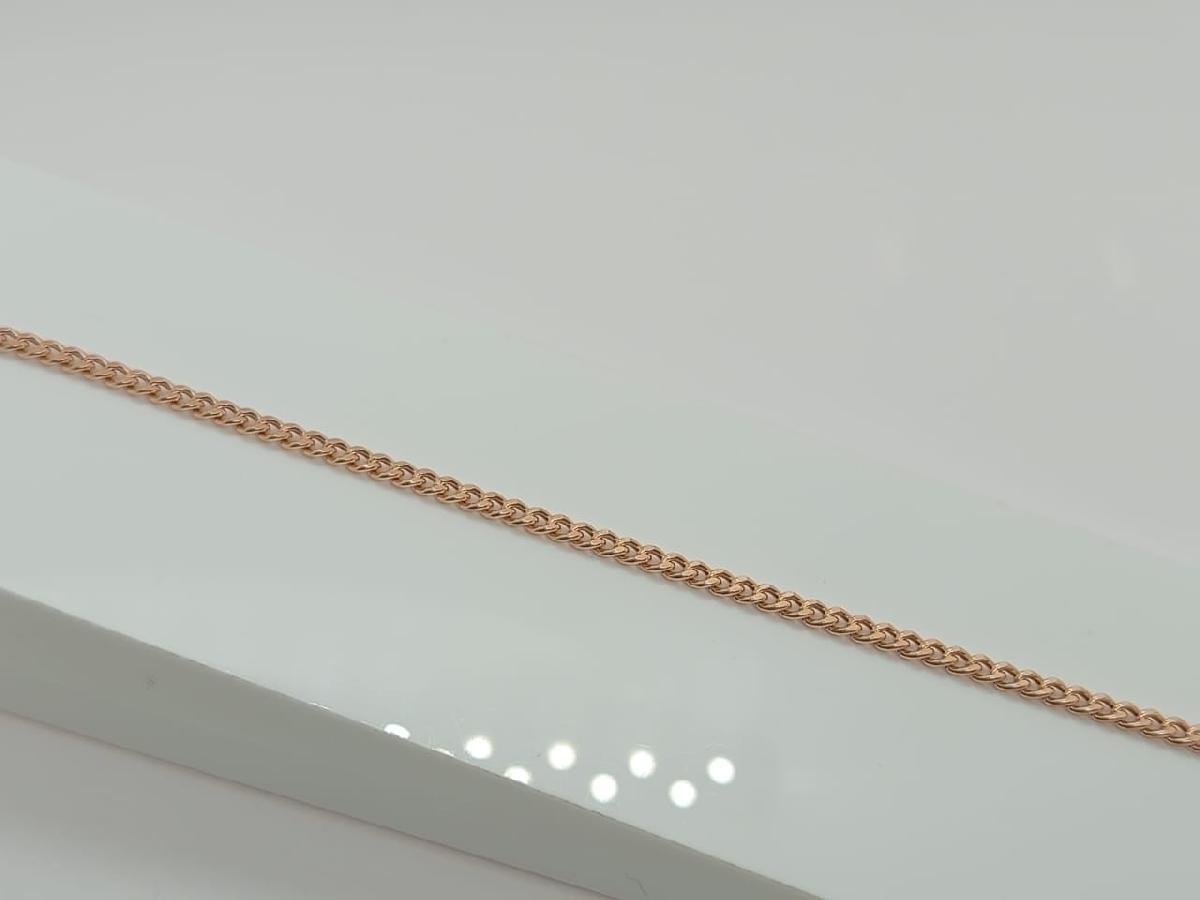 7080002П-18 БРАСЛЕТ ПУСТОТЕЛЫЙ Панцирное (Au 585)