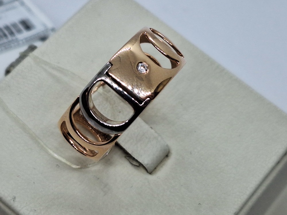 К5063 КОЛЬЦО С КАМНЕМ (Au 585)