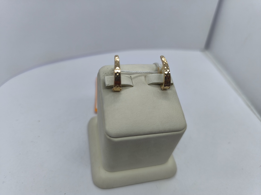 СЕРЬГИ БЕЗ КАМНЯ (Au 585)