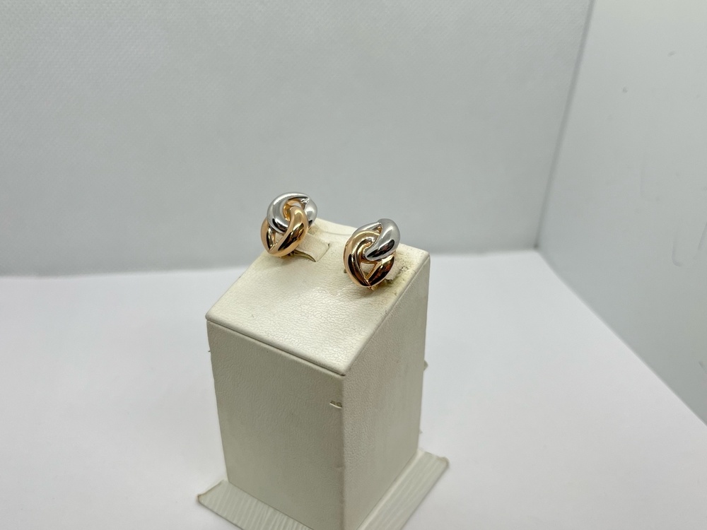 СЕРЬГИ БЕЗ КАМНЯ (Au 585)