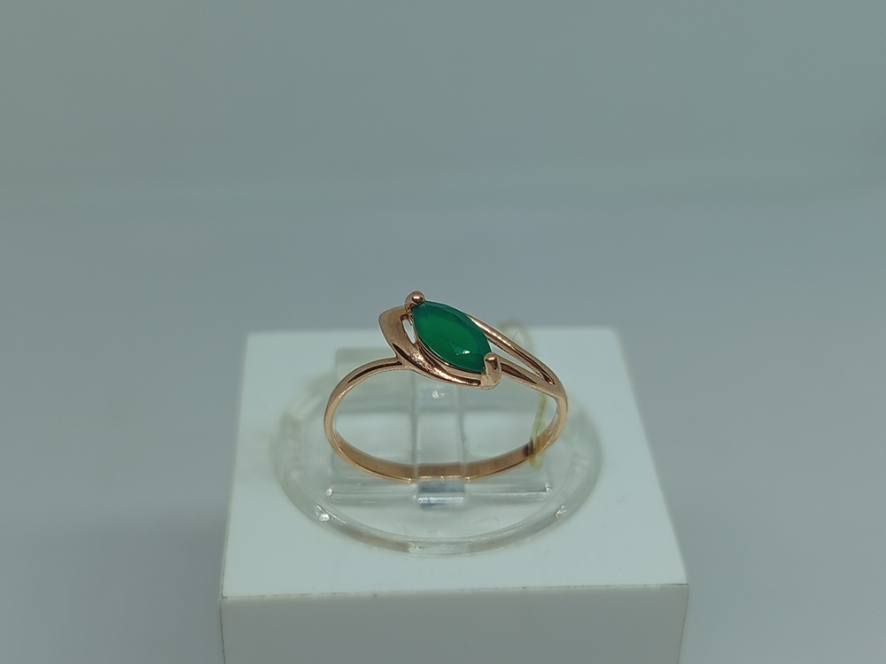 51-310-00974-2 КОЛЬЦО АГАТ (Au 585)