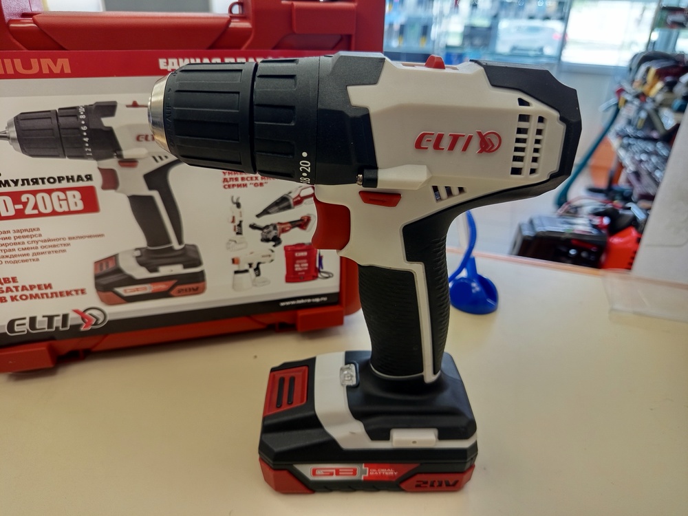 Шуруповерт ELTI CD-20GB