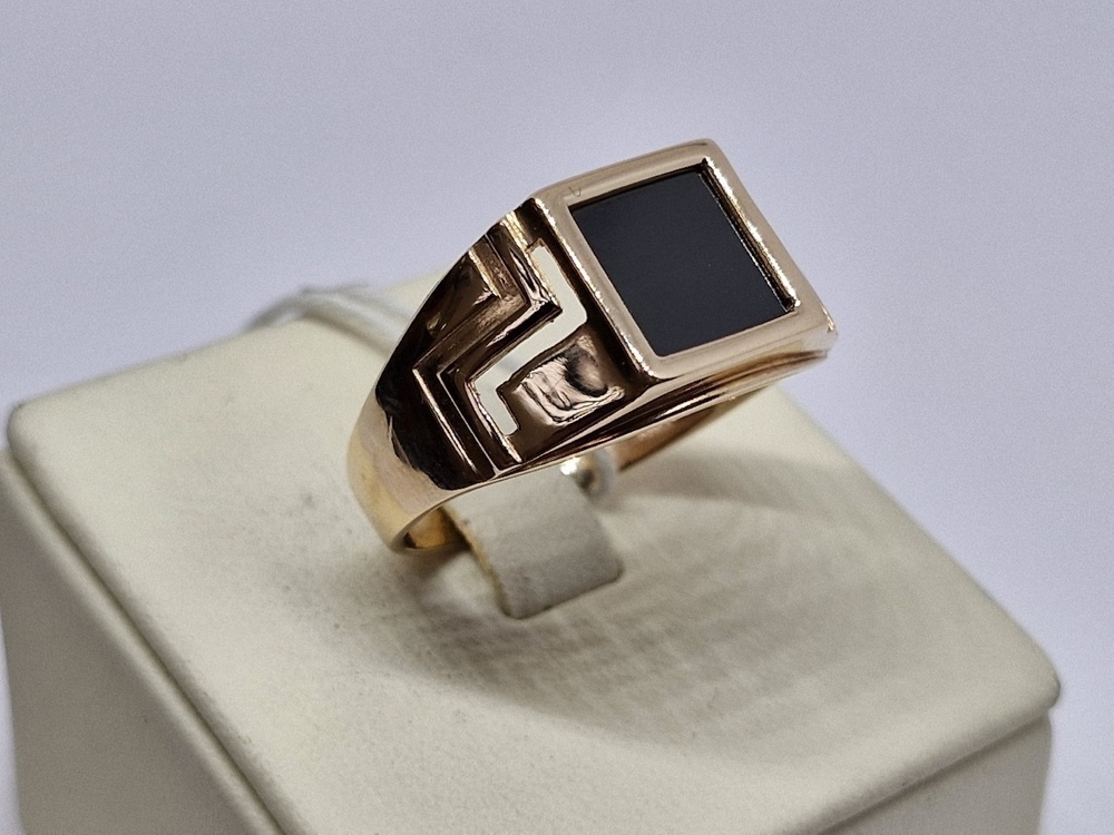 ПЕЧКМ585 ПЕЧАТКА С КАМНЕМ (Au 585)