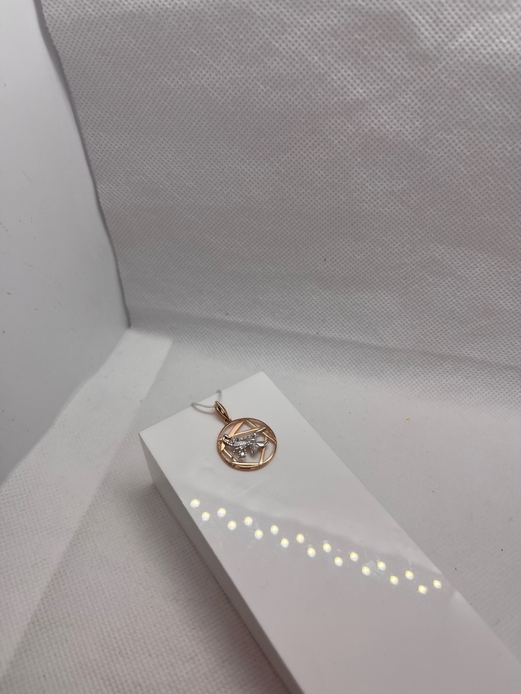 ПОДВЕСКА ЗНАК ЗОДИАКА СКОРПИОН Au 585