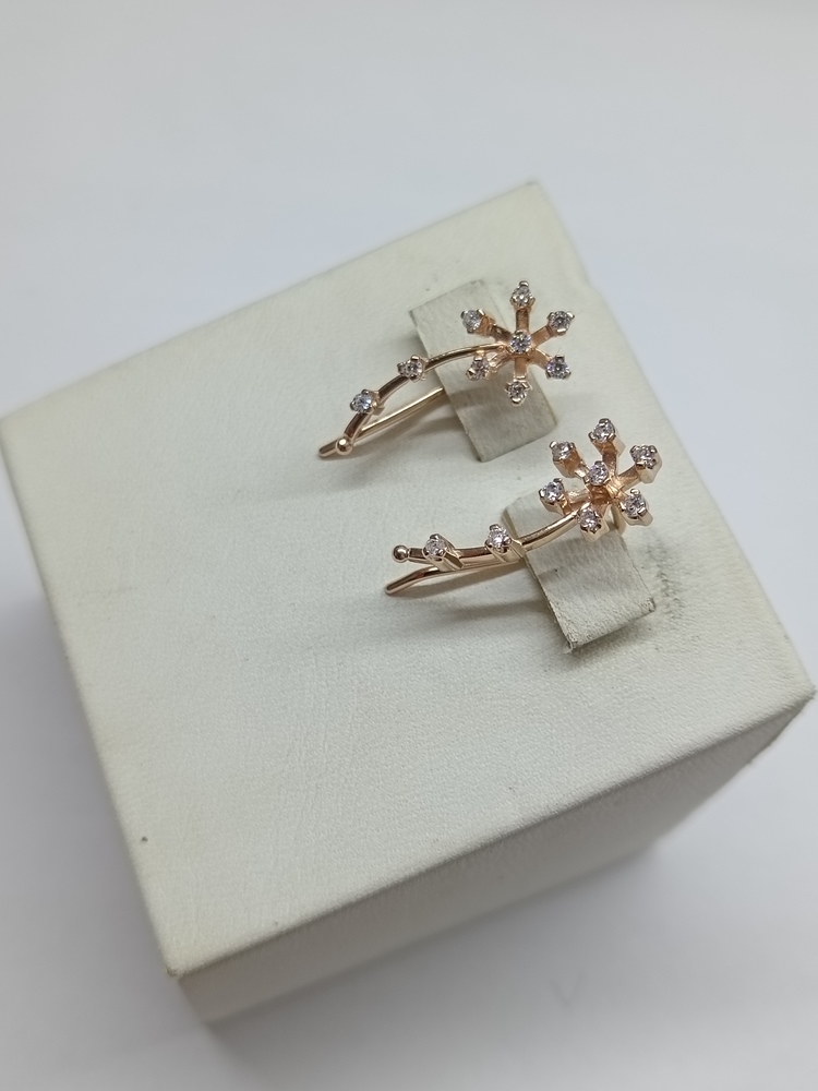 СЕРЬГИ КАФФЫ (Au 585)