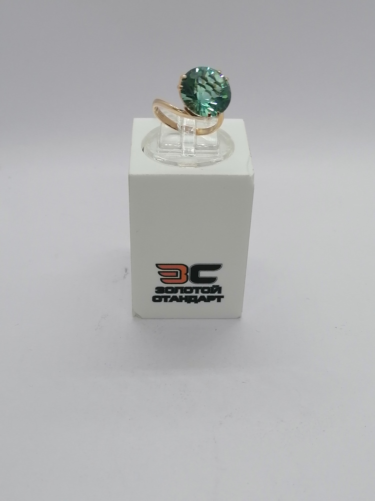 КОЛКМ585 КОЛЬЦО С КАМНЕМ (Au 585) КОЛКМ585 КОЛЬЦО С КАМНЕМ (Au 585)