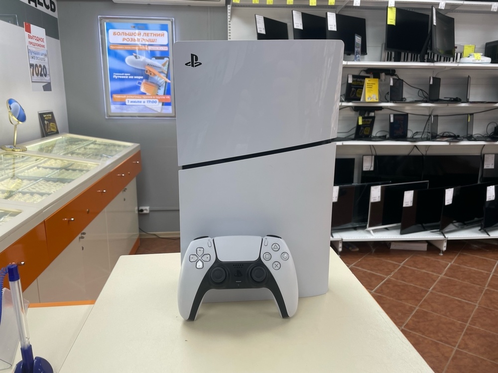 Игровая приставка PlayStation 5 Slim 1TB (С дисководом)