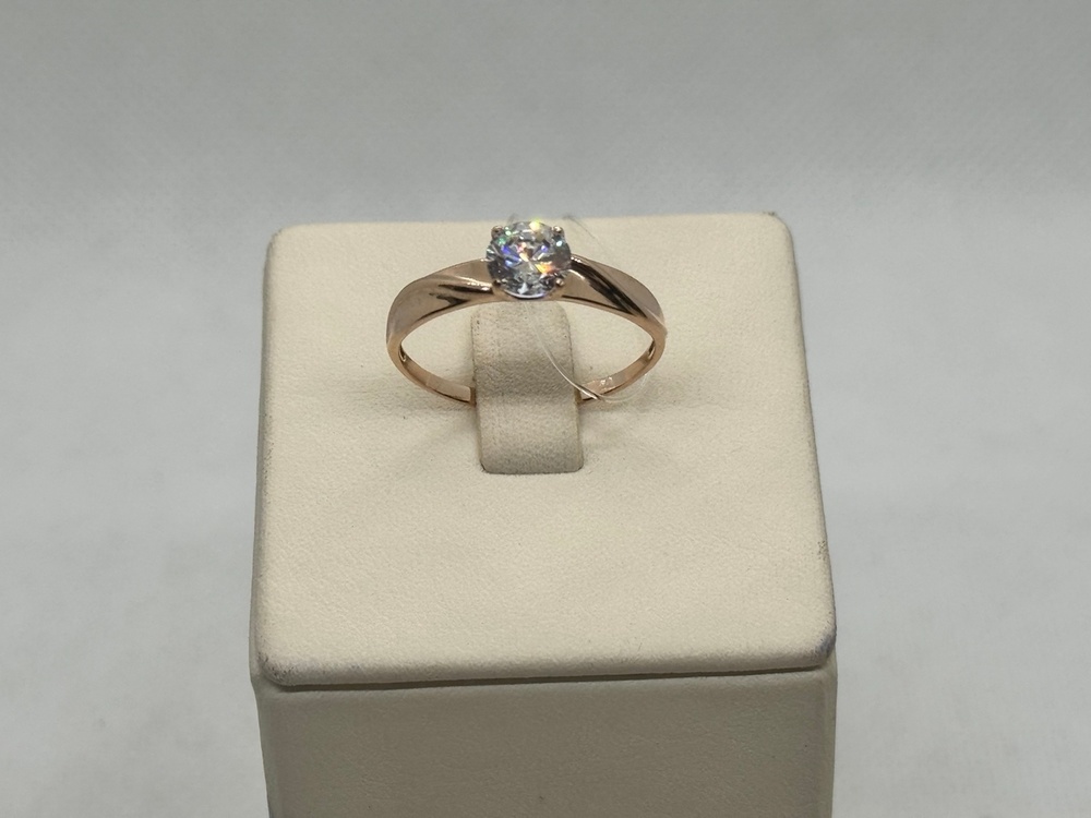 КОЛЬЦО С КАМНЕМ (Au 585)