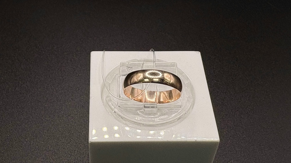 КОЛЬЦО ОБРУЧАЛЬНОЕ без камня (Au 585)