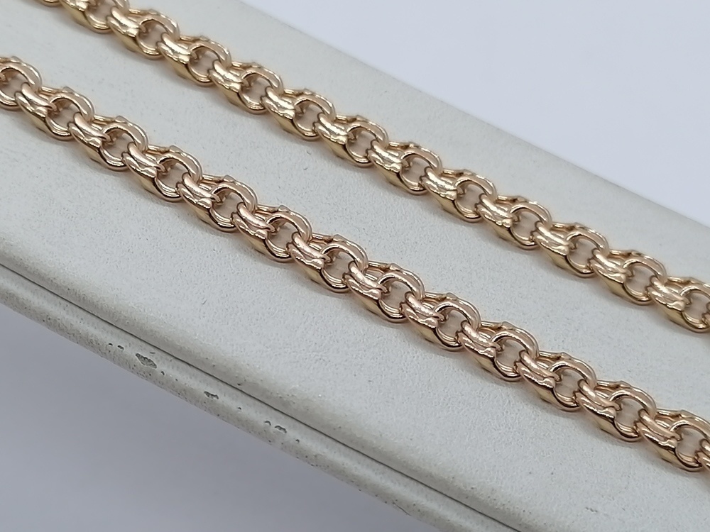 ЦЛБС585 ЦЕПЬ ПОЛНОВЕСНАЯ Бисмарк (Au 585)