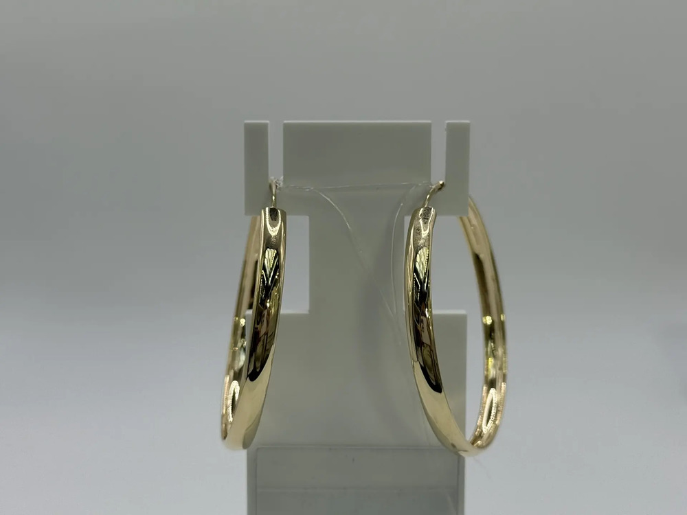 СЕРЬГИ КОНГО без камня (Au 585)