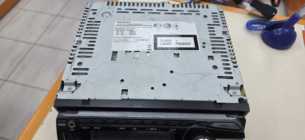 МАГНИТОЛА SONY cdx gt650-ui