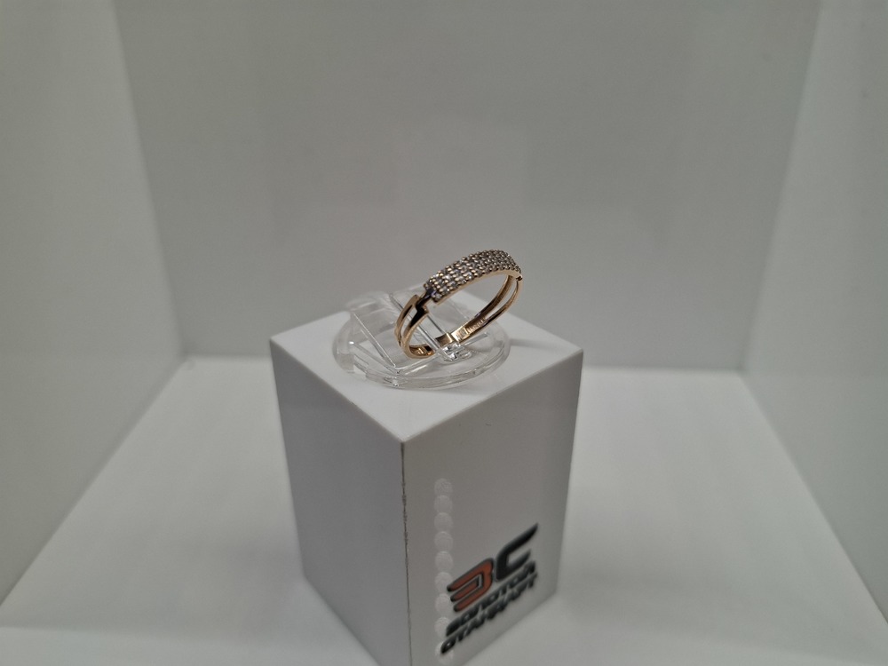 КОЛКМИ585 КОЛЬЦО С КАМНЯМИ (Au 585)