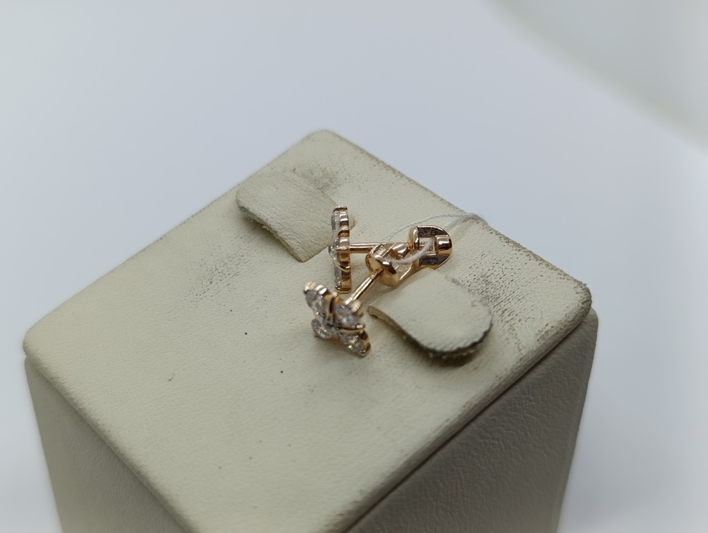 СЕРЬГИ ПУСЕТЫ (Au 585)