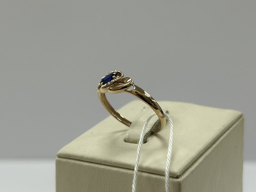 КОЛКМИ585 КОЛЬЦО С КАМНЯМИ (Au 585)