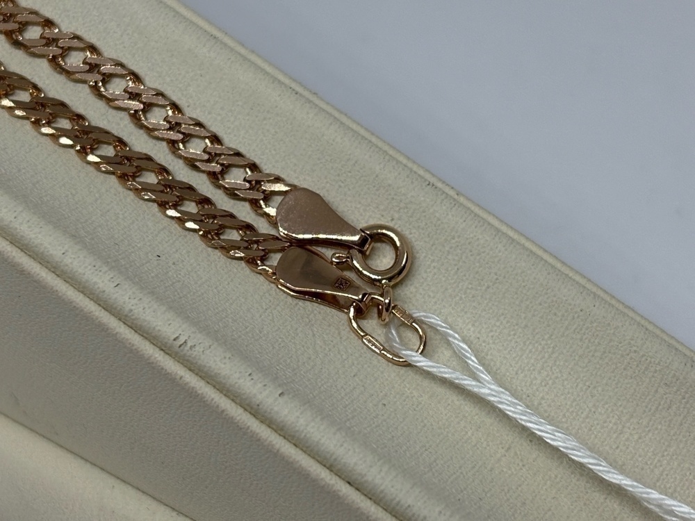 ЦЕПЬ ПОЛНОВЕСНАЯ Ромб двойной (Au 585)