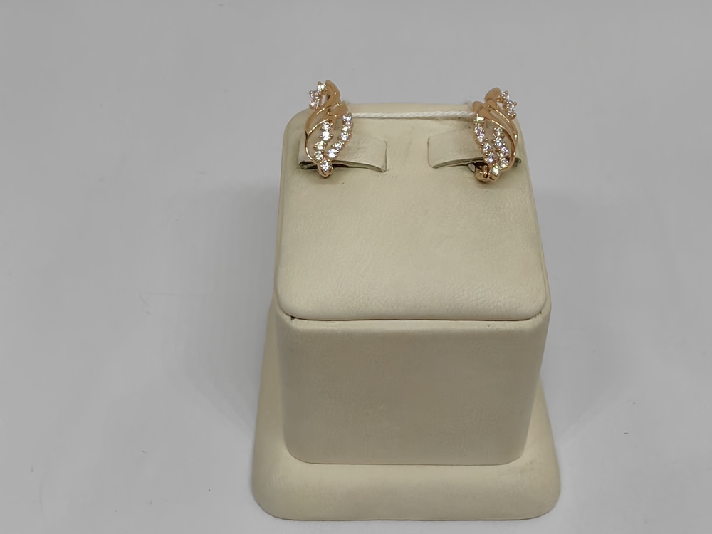 СКМИ585 СЕРЬГИ С КАМНЯМИ (Au 585) СКМИ585 СЕРЬГИ С КАМНЯМИ (Au 585)