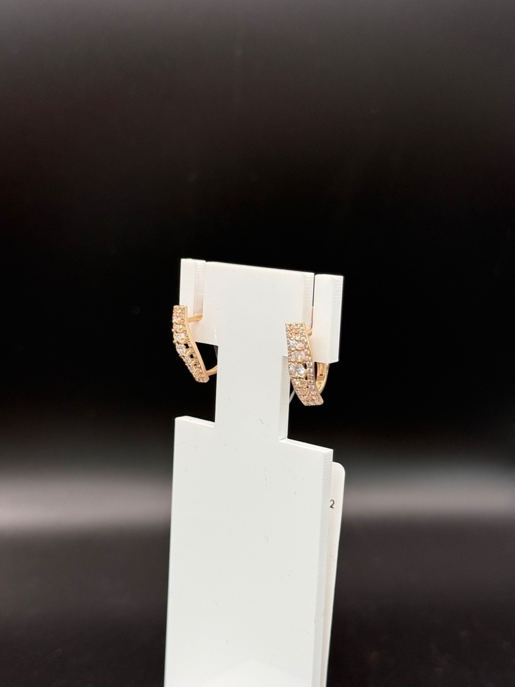 СЕРЬГИ С КАМНЯМИ (Au 585)