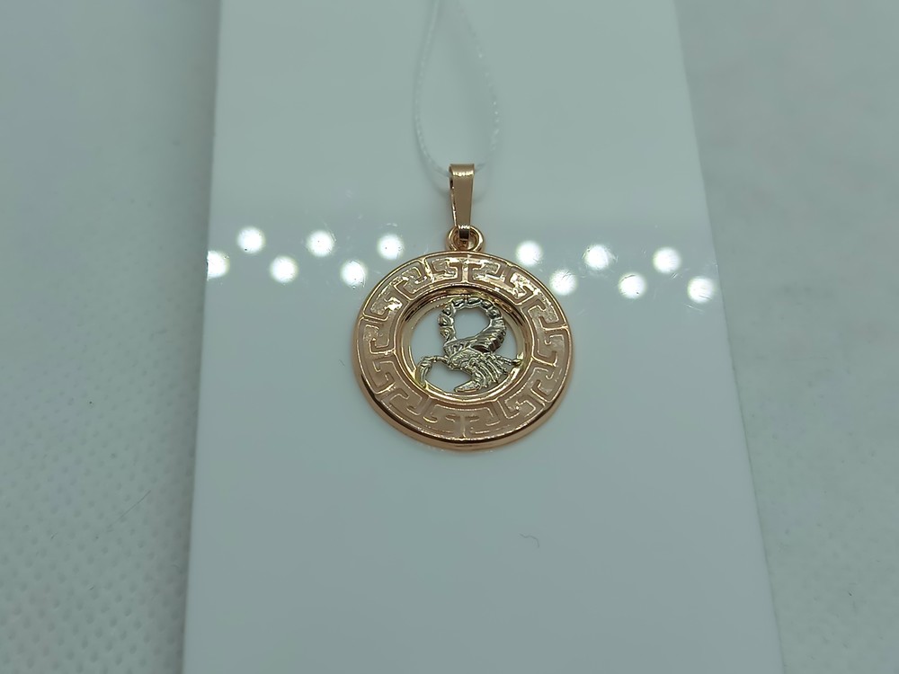ПОДВЕСКА ЗНАК ЗОДИАКА СКОРПИОН (Au 585)