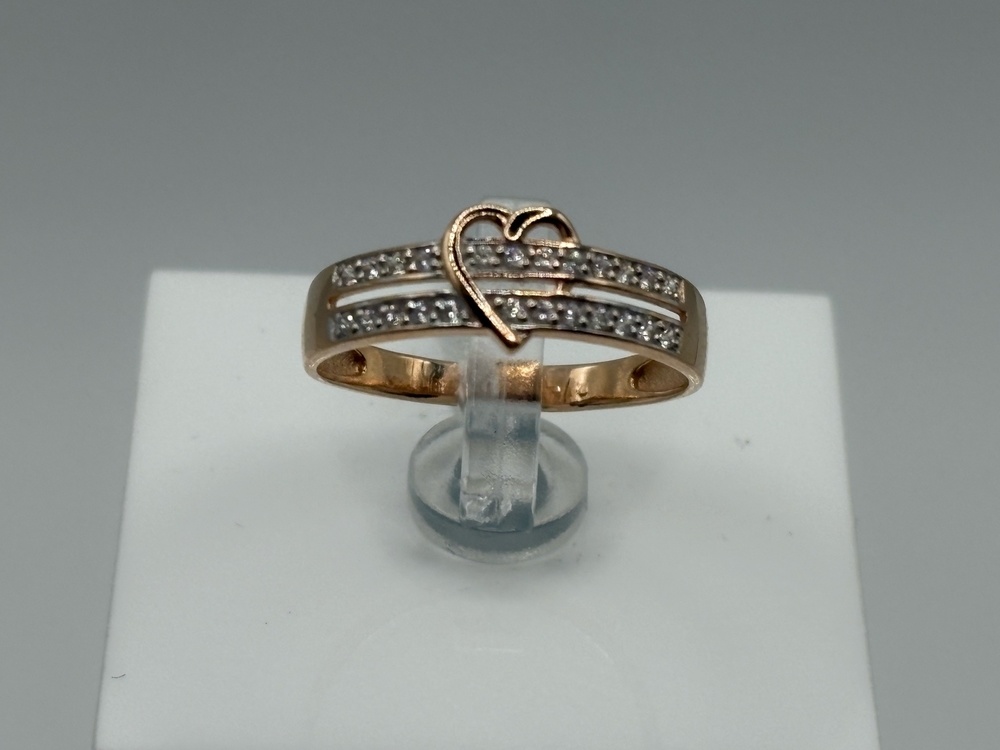 КОЛКМИ585 КОЛЬЦО С КАМНЯМИ (Au 585)