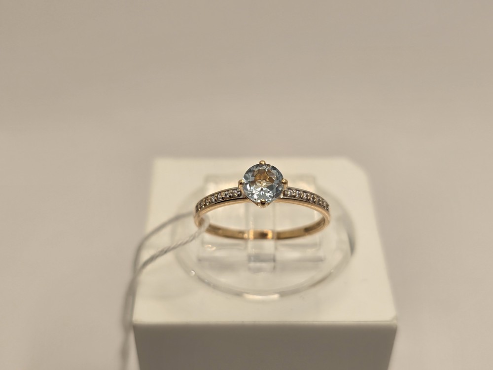 КОЛКМИ585 КОЛЬЦО С КАМНЯМИ (Au 585)