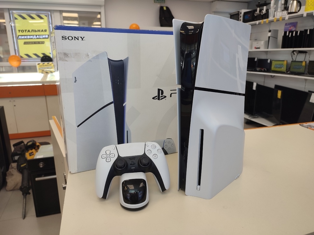 Игровая приставка PlayStation 5 Slim 1TB (С дисководом)