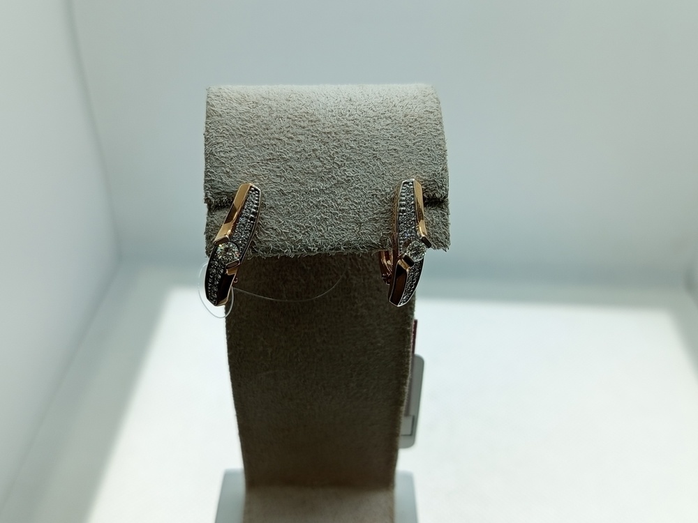 СЕРЬГИ БРИЛЛИАНТ (Au 585)