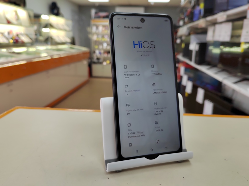 Смартфон Tecno Spark Go 2024 3/64