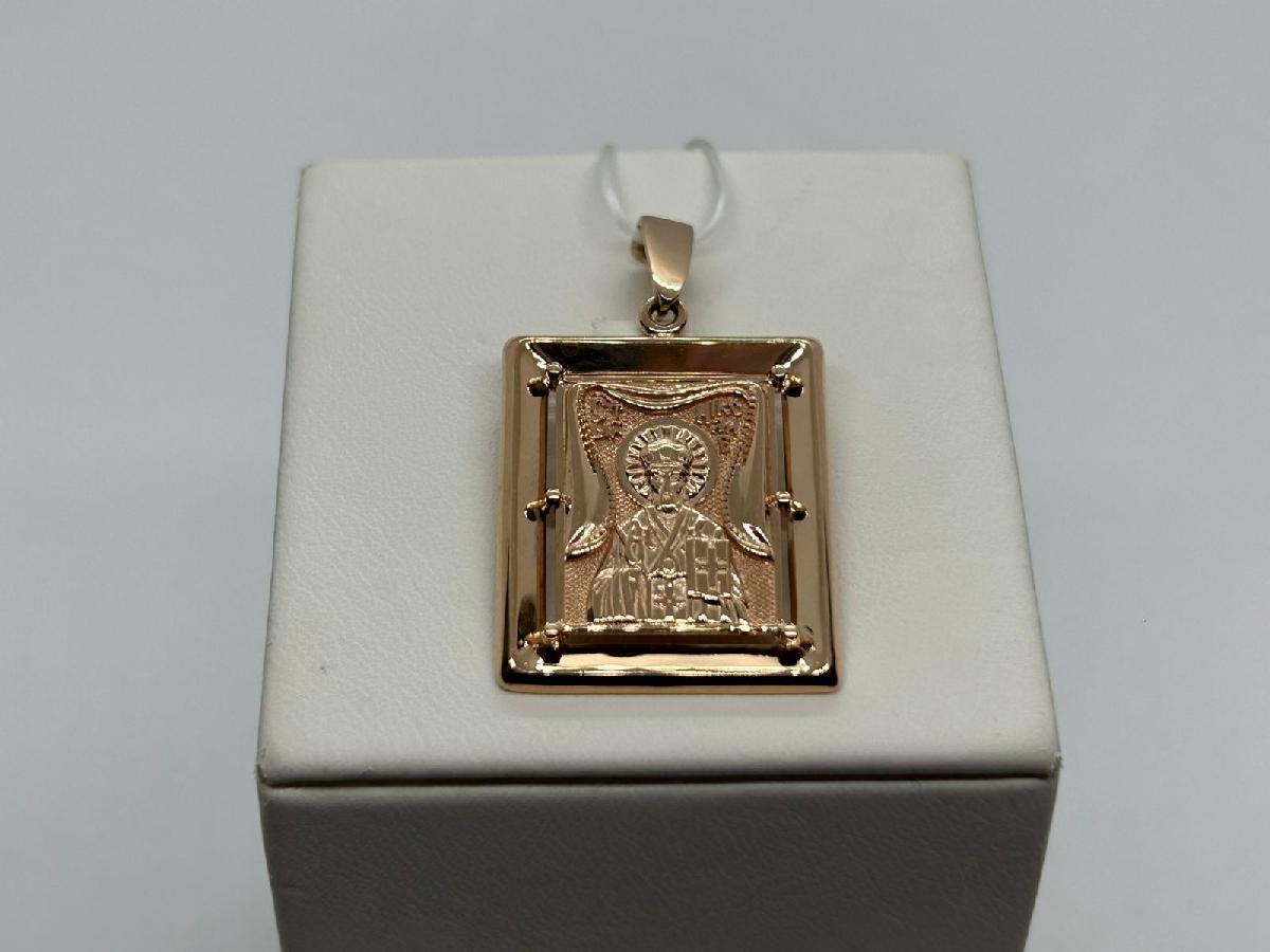 ПОДВЕСКА ИКОНА без камня (Au 585)