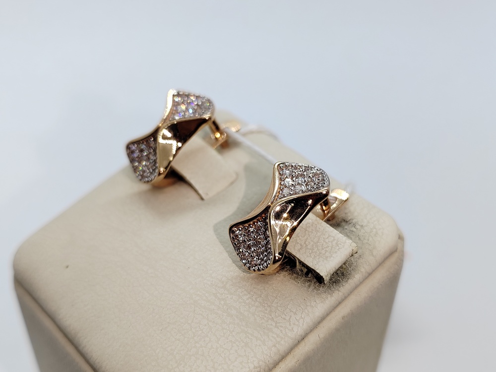 СЕРЬГИ С КАМНЯМИ (Au 585)