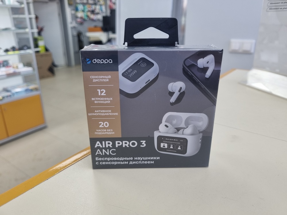 Наушники беспроводные Deppa 44213 Air Pro 3 ANC
