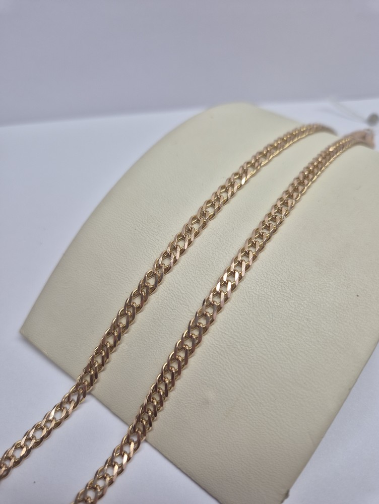 ЦЛР2585 ЦЕПЬ ПОЛНОВЕСНАЯ Ромб двойной (Au 585)