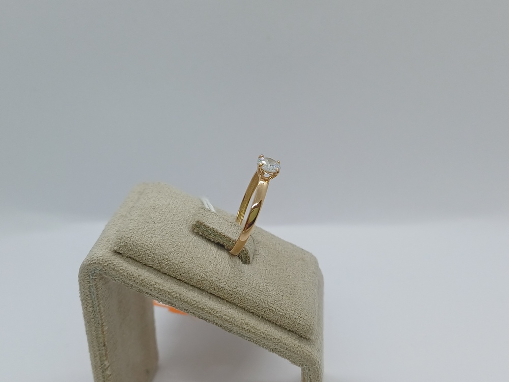 КОЛЬЦО С КАМНЕМ (Au 585)