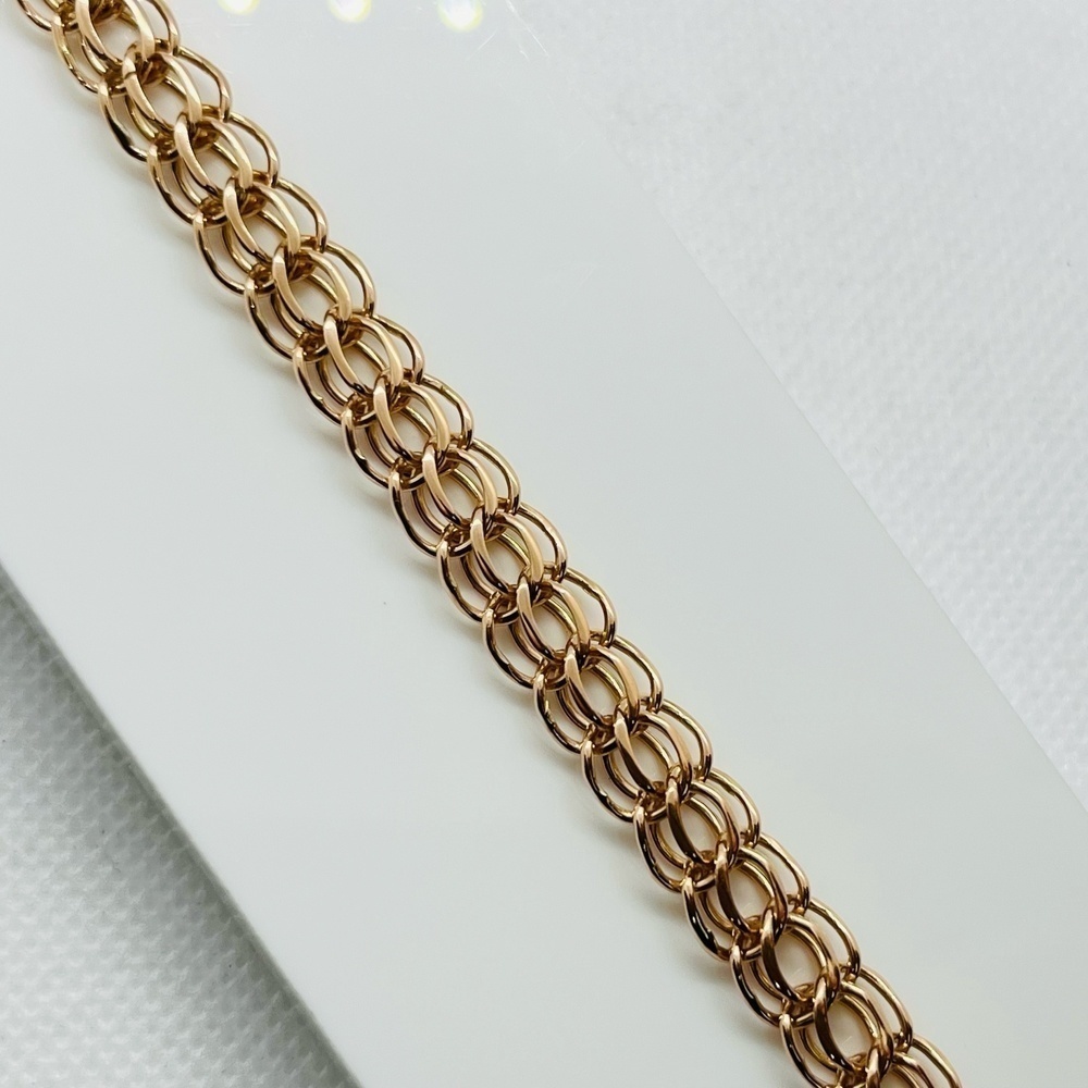 БРАСЛЕТ ПОЛНОВЕСНЫЙ Итальянка Au 585