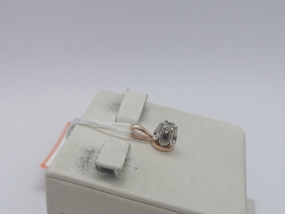 ПОДВЕСКА БРИЛЛИАНТ Au 585