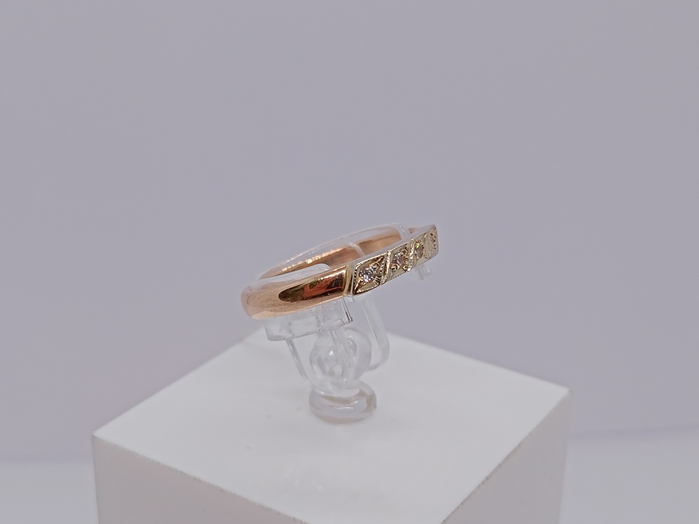 КОЛКМИ585 КОЛЬЦО С КАМНЯМИ (Au 585)