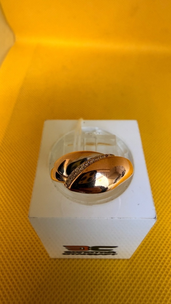 КОЛКМИ585 КОЛЬЦО С КАМНЯМИ (Au 585)