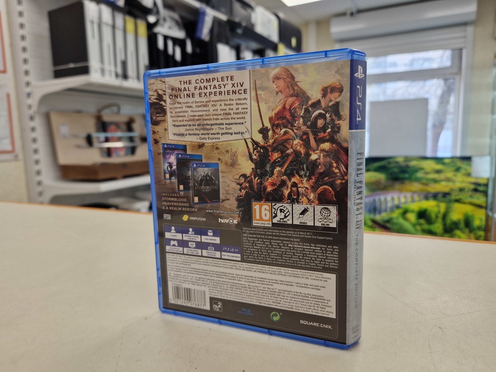 Игра Playstation 4 final fantasy 14 online the compete edition