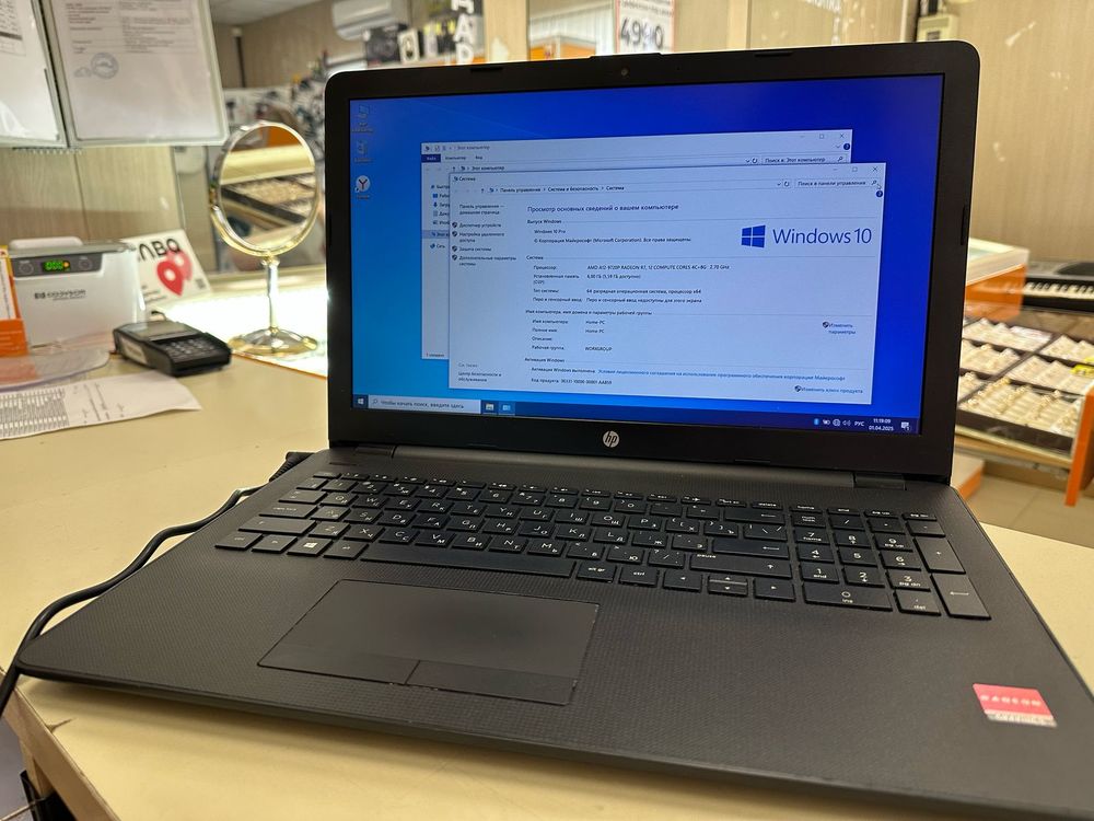 Ноутбук HP 15bw661ur; A12-9720P, Radeon R7 series, 6 Гб, 1 Tb